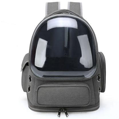 Transparent Cat Carrier Backpack – Breathable Travel Bag for Cats & Small Dogs