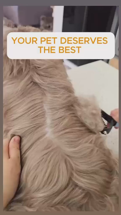 Double-Sided Dematting Comb – Professional Knot & Tangle Remover for Dogs & Cats